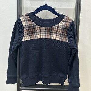 👦 Mayhem Boys Waffle-Knit Sweater – Size 5T | NEW